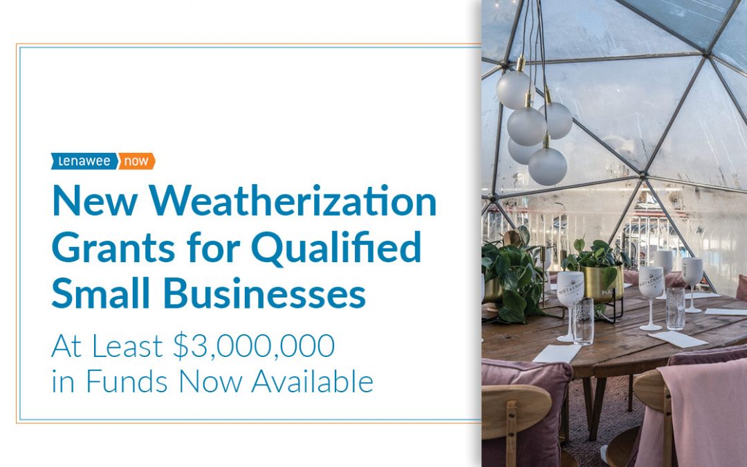 New Weatherization Grants for Qualified Small Businesses