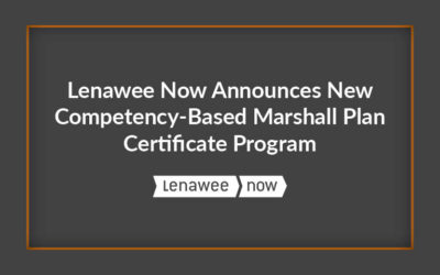 Lenawee Now Announces New Marshall Plan Certificate Program