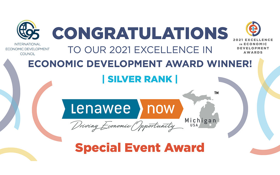 Lenawee Now Receives Excellence in Economic Development Award from the