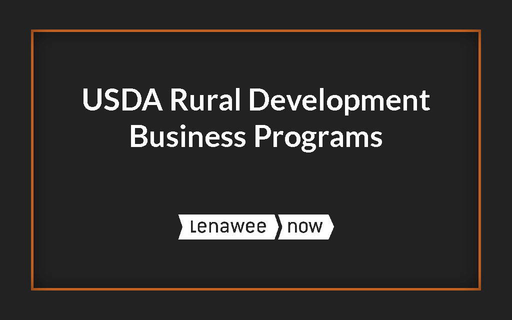 USDA Rural Development Business Programs