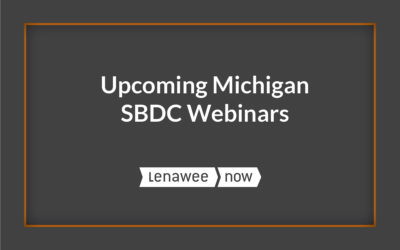 Michigan SBDC Small Business Webinars