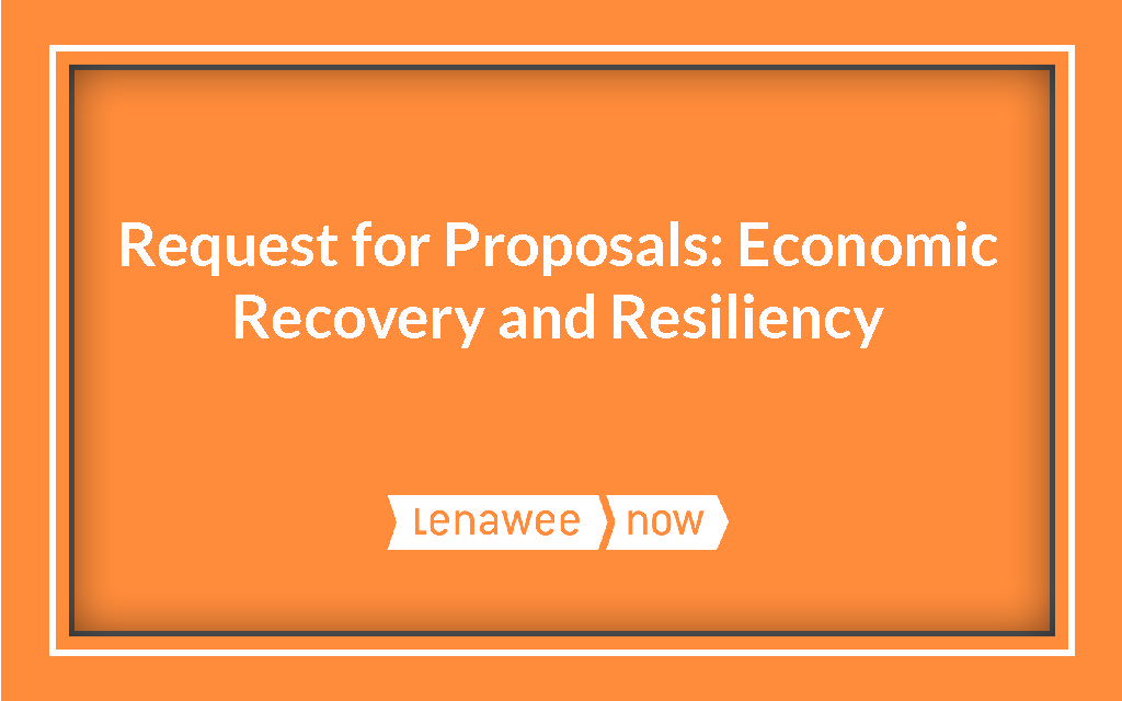 Request for Proposals: Economic Recovery and Resiliency