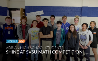 Adrian High School Students Shine at SVSU Math Competition